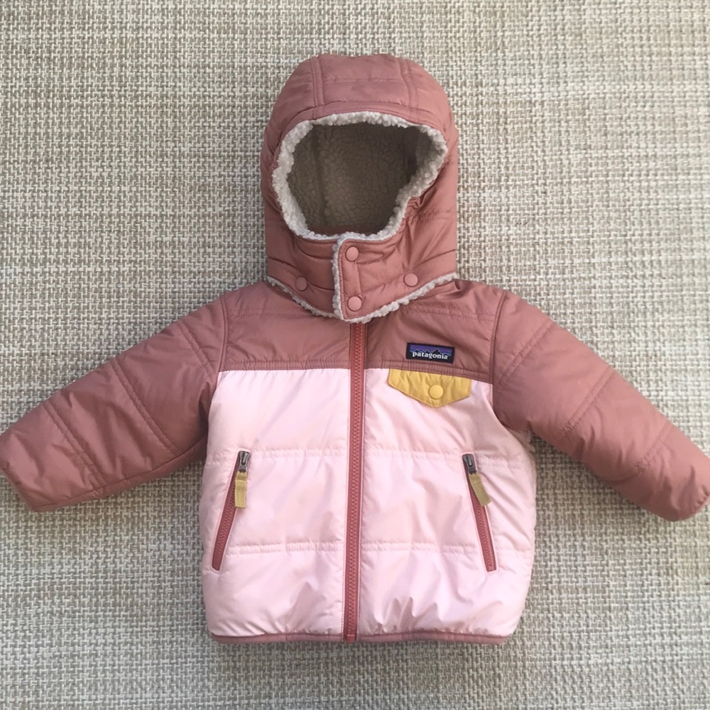 Patagonia Reversible Tribbles Jacket (size 12-18m)
